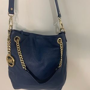 Navy Michael Kors Purse